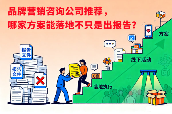 品牌营销咨询公司推荐，哪家方案能落地不只是出报告？