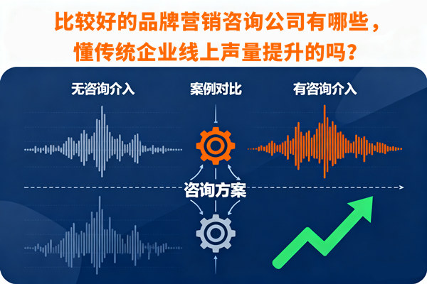 比较好的品牌营销咨询公司有哪些，懂传统企业线上声量提升的吗？