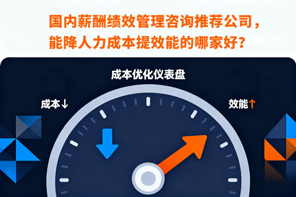 国内薪酬绩效管理咨询推荐公司，能降人力成本提效能的哪家好？