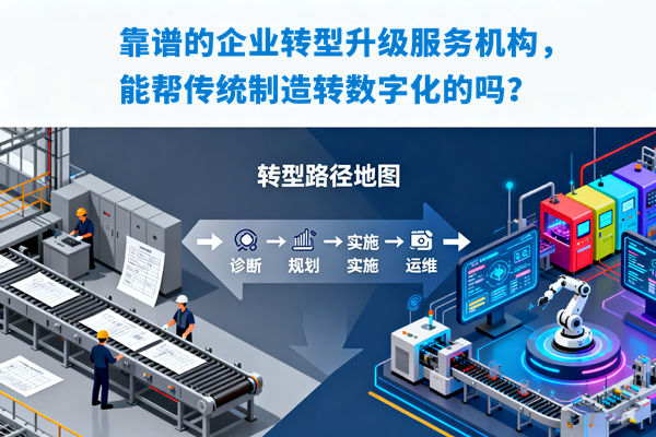 靠谱的企业转型升级服务机构,能帮传统制造转数字化的吗? 靠谱的企业转型升级服务机构,能帮传统制造转数字化的吗?