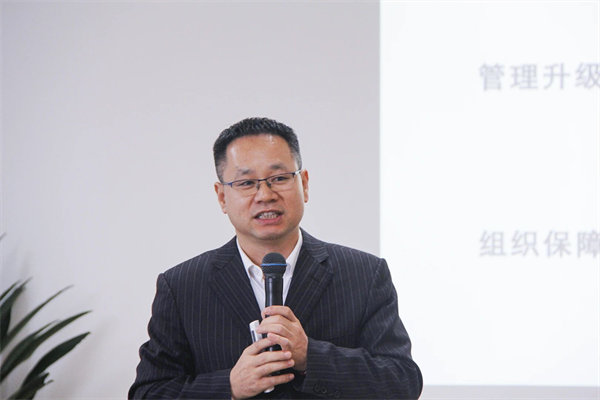 正睿项目总监魏仁贵老师致辞