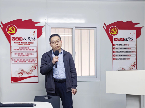 扩疆铁塔副总经理马江桥先生致辞